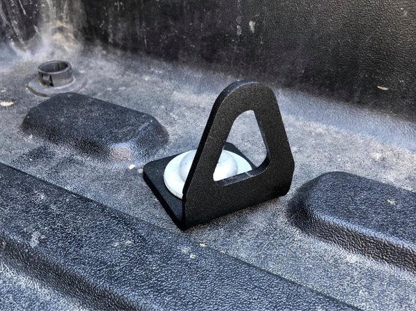 Cali Raised Toyota Tacoma & Tundra Upgraded Bed Tie Down Pair - CR3624 - front view