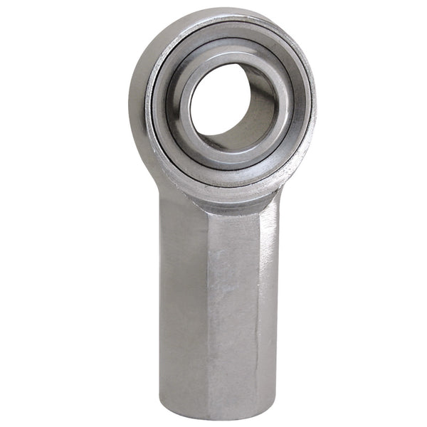 QA1 K Series 3-Pc Rod End - Female/Right Hand - .19in Bore x 3/16-24 - Carbon Steel w/PTFE - KFR3T by QA1 - front view