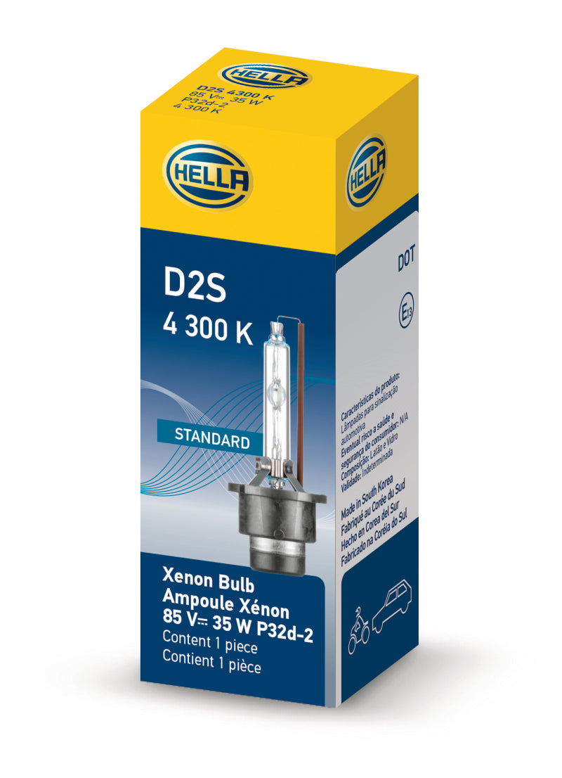 Hella Xenon D2S Bulb P32-2d 85V 35W 4300k - D2S 4300 K