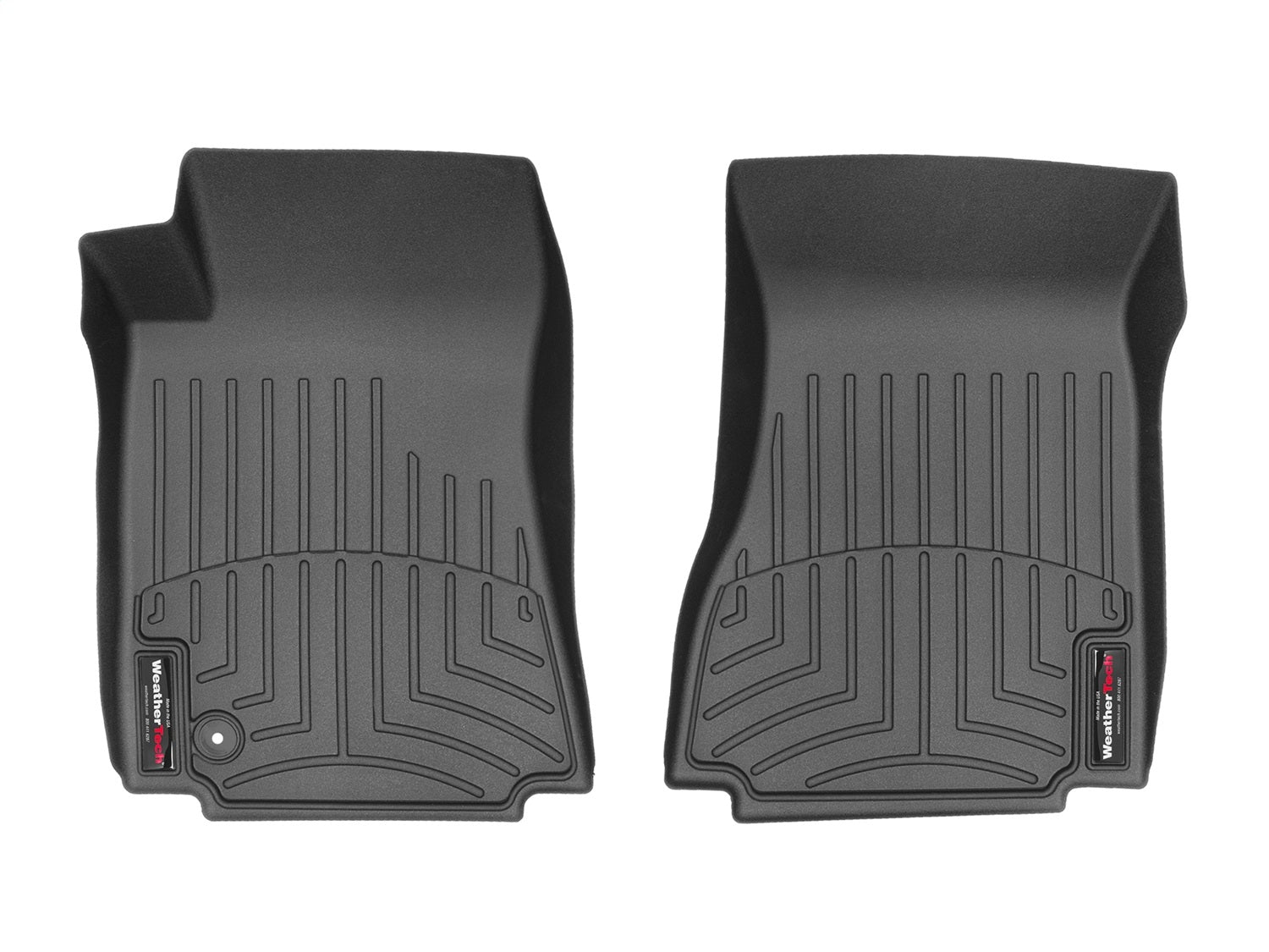 Weathertech - FloorLiner™ DigitalFit® Black Front & Rear Set 08-10 Cadillac CTS - 449291-441492
