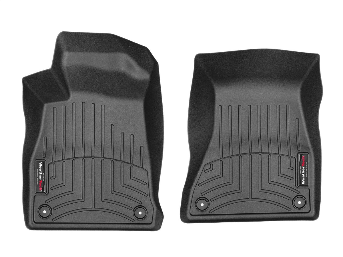 Weathertech - FloorLiner™ DigitalFit® Black Front & Rear Set 18-19 Audi A5 / 18-19 Audi RS5 / 18-19 Audi S5 - 44937-1-2