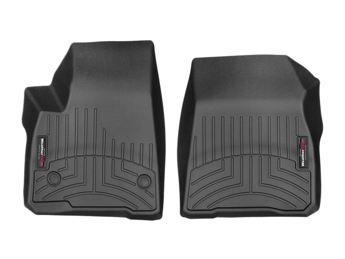 Weathertech - FloorLiner™ DigitalFit® Black Front & Rear Set 17-25 Cadillac XT5 - 44955-1-2