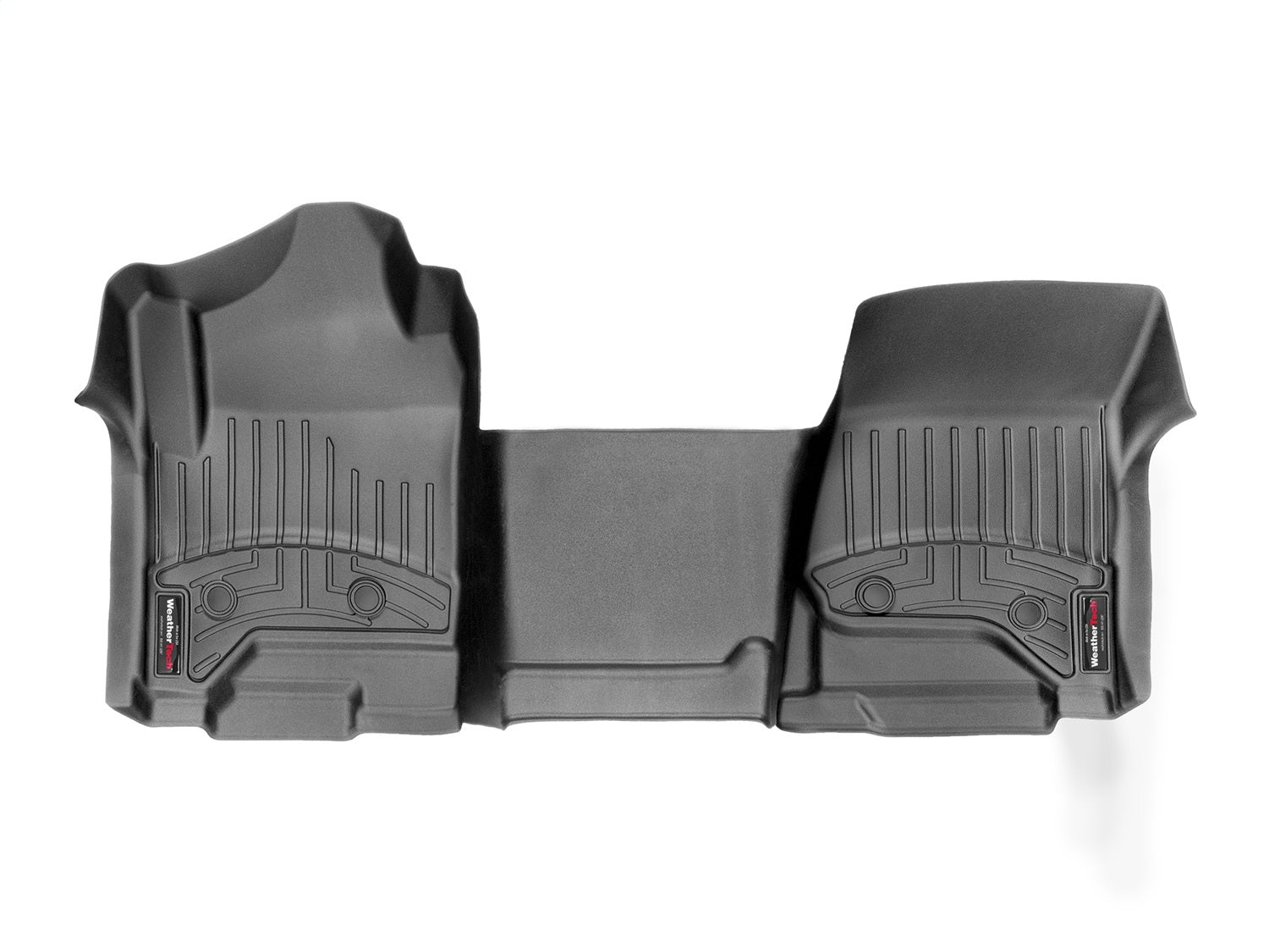 Weathertech - FloorLiner™ DigitalFit® Black Front & Rear Set - 449671V-445422V