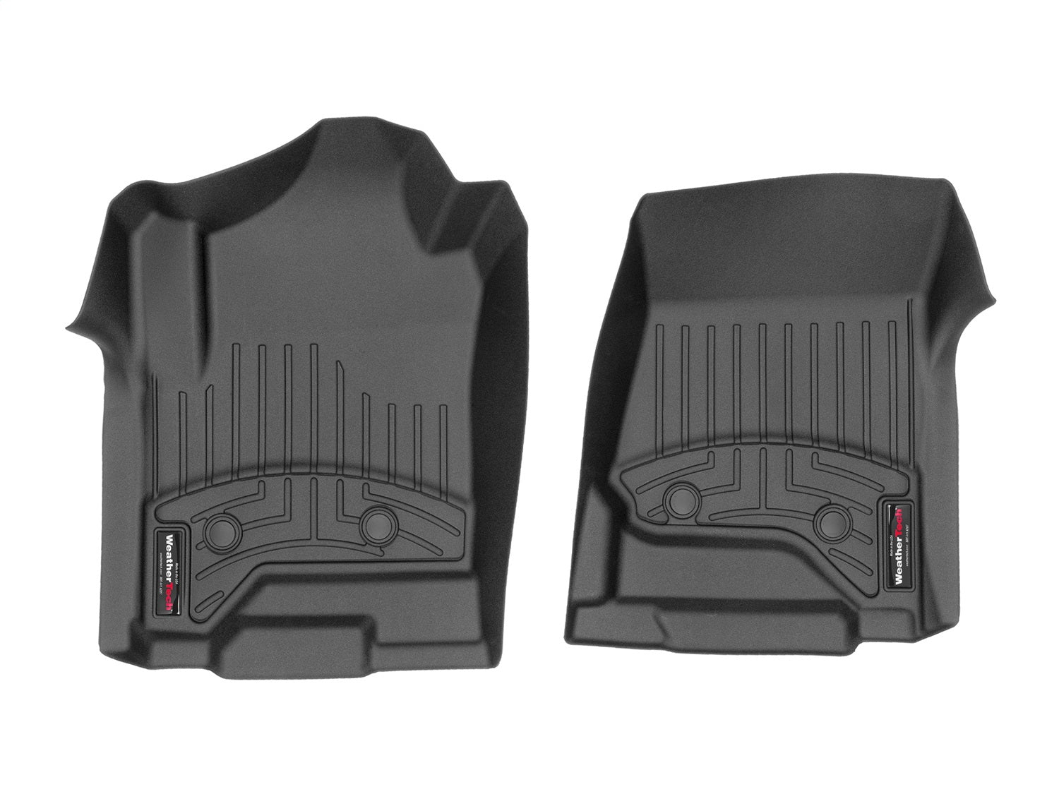 Weathertech - FloorLiner™ DigitalFit® Black Front & Rear Set - 449681V-449662V