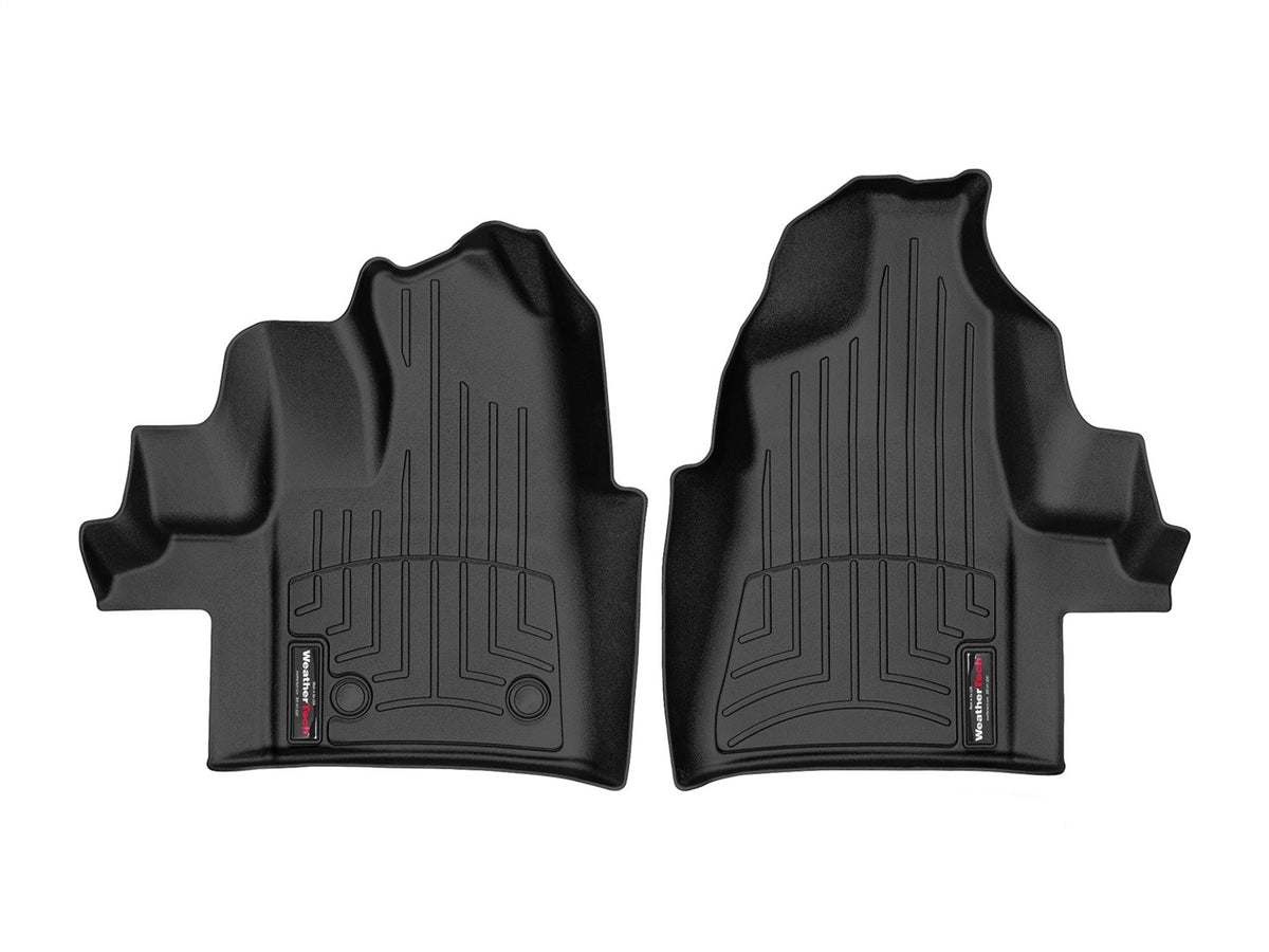 Weathertech - FloorLiner™ DigitalFit® Black Front & Rear Set for Transit-150 / Transit-250 / Transit-350 / Transit-350-H