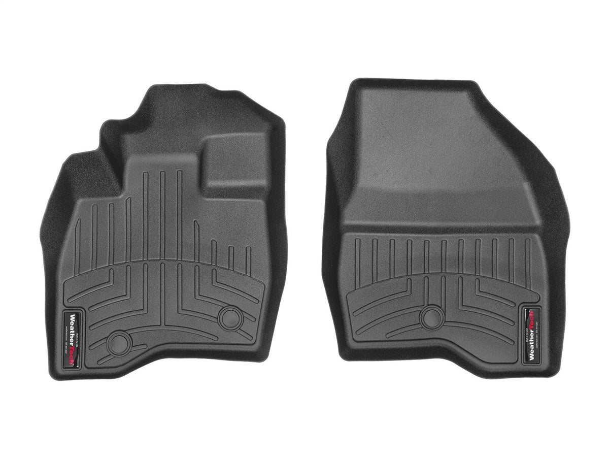 Weathertech - FloorLiner™ DigitalFit® Black Front & Rear Set 17-19 Ford Explorer - 449811-443594