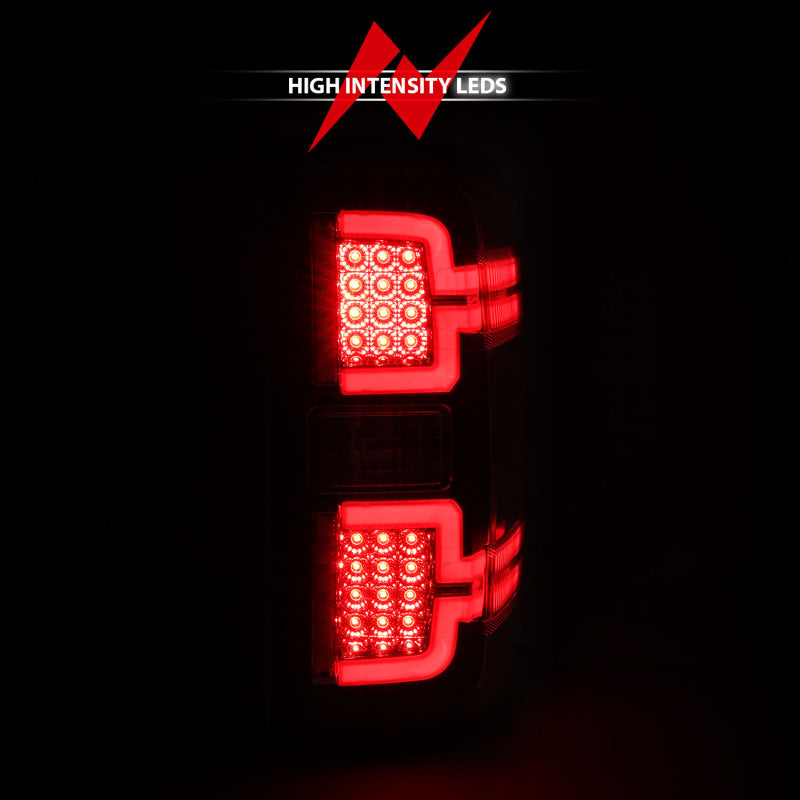 ANZO 2014-2018 Chevy Silverado 1500 LED Taillights Black - 311289