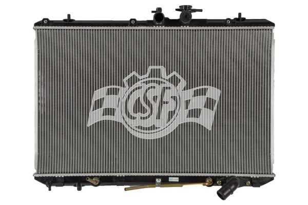 CSF 09-11 Toyota Highlander 2.7L OEM Plastic Radiator - 3504 for 2009-2011 Toyota Highlander