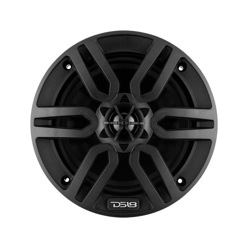 DS18 6.5in 2-Way 60 Watts RMS 4ohm Black - MP6/BK - angle view
