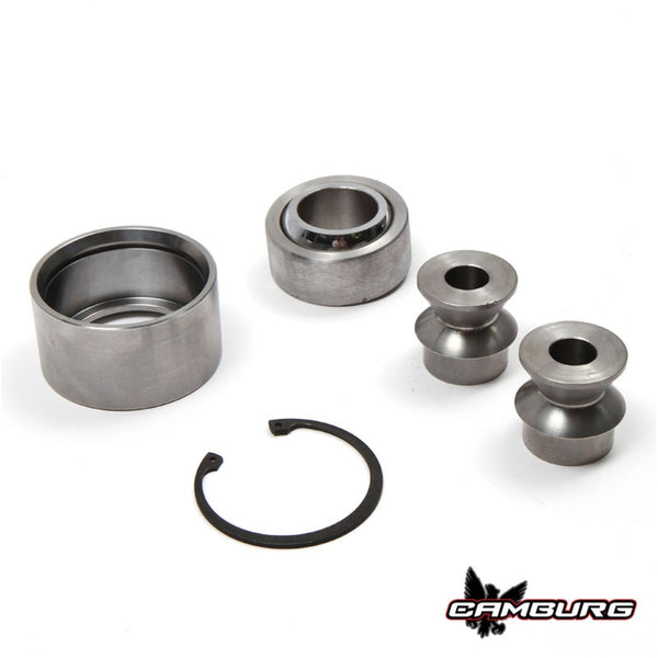 Camburg 1in. Uniball Kit (FK AIN bearing 3/4in. ID spacers 1-1/2in. width cup snap ring) - CAM-040042-750 by Camburg - front 