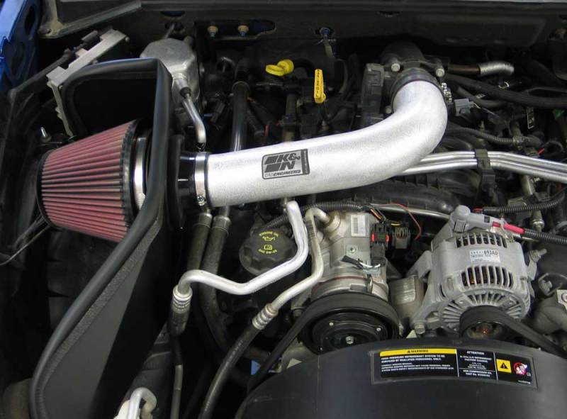 K&N Performance Intake Kit PERF.INTAKE KIT;DODGE/MITSUBISHI DAKOTA/RAIDER, V6-3.7L, 07-08 - 77-1558KP for 2007-2008 Dodge Dak