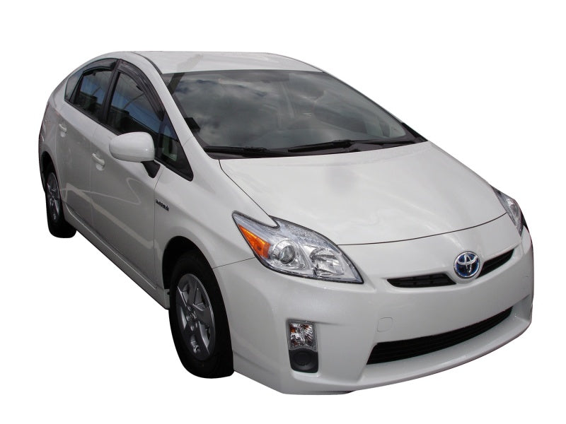 AVS 10-15 Toyota Prius (Excl. V Model) Ventvisor Outside Mount Window Deflectors 4pc - Smoke - 94181