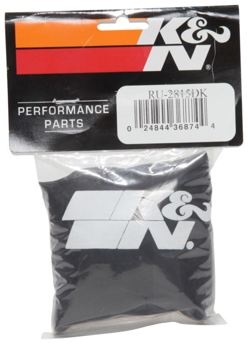 K&amp;N Drycharger Air Filter Wrap RU-2815 Black - RU-2815DK