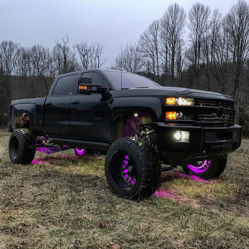 Oracle LED Illuminated Wheel Rings - ColorSHIFT No Remote - ColorSHIFT No Remote SEE WARRANTY - 4215-334