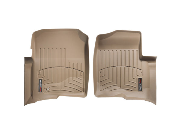 Weathertech - FloorLiner™ DigitalFit® Tan Front & Rear Set 04-08 Ford F-150 / 06-08 Lincoln Mark-LT - 45005-1-2