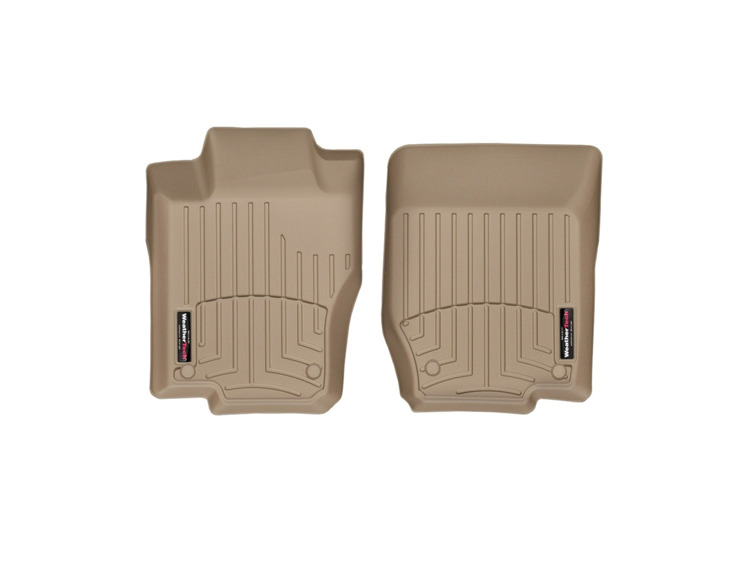 Weathertech - FloorLiner™ DigitalFit® Tan Front, Rear & Third Row Set 07-12 Mercedes Benz GL - 45016-1-2-3