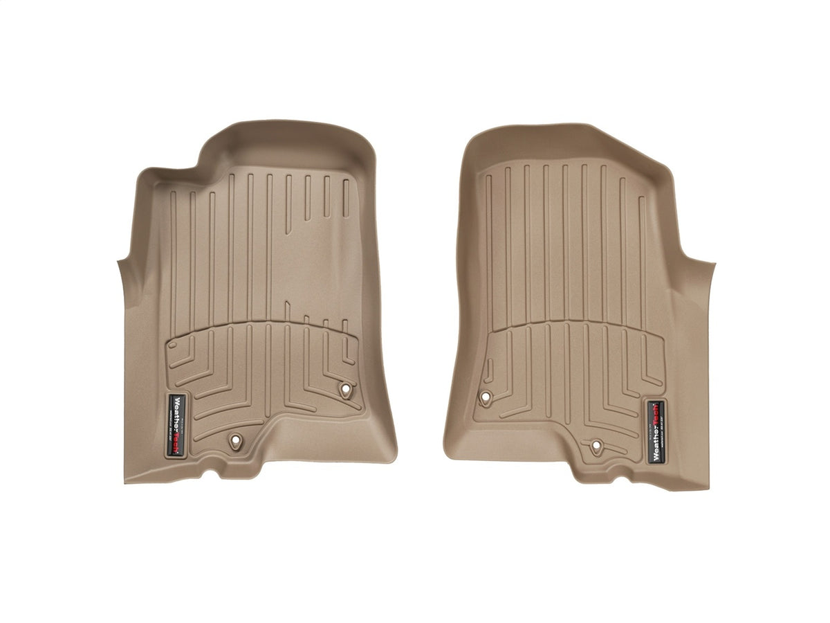 Weathertech - FloorLiner™ DigitalFit® Tan Front & Rear Set 06-10 Hummer H3 - 45034-1-2