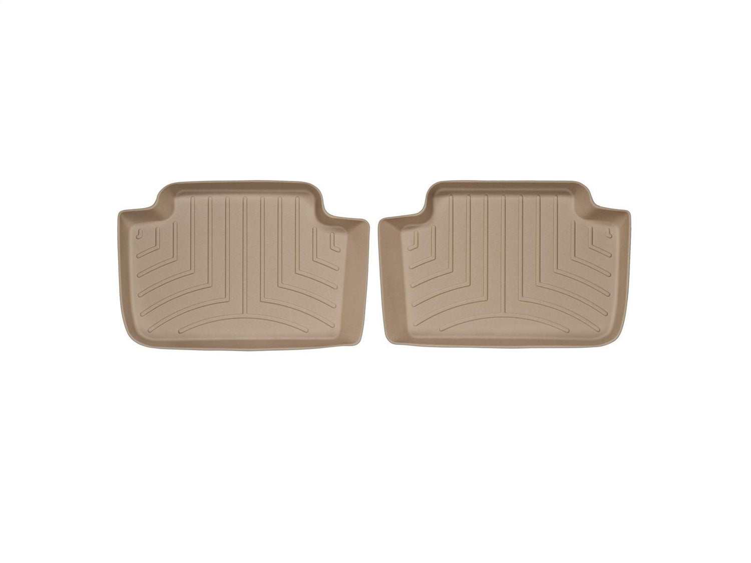 Weathertech - FloorLiner™ DigitalFit® - Tan Rear 04-10 BMW X3 - 450382