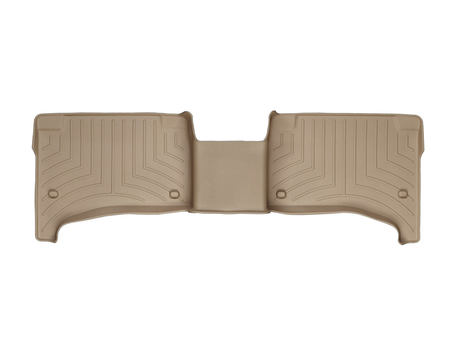 Weathertech - FloorLiner™ DigitalFit® - Tan Rear 04-10 Porsche Cayenne / 04-10 Volkswagen Touareg - 450452