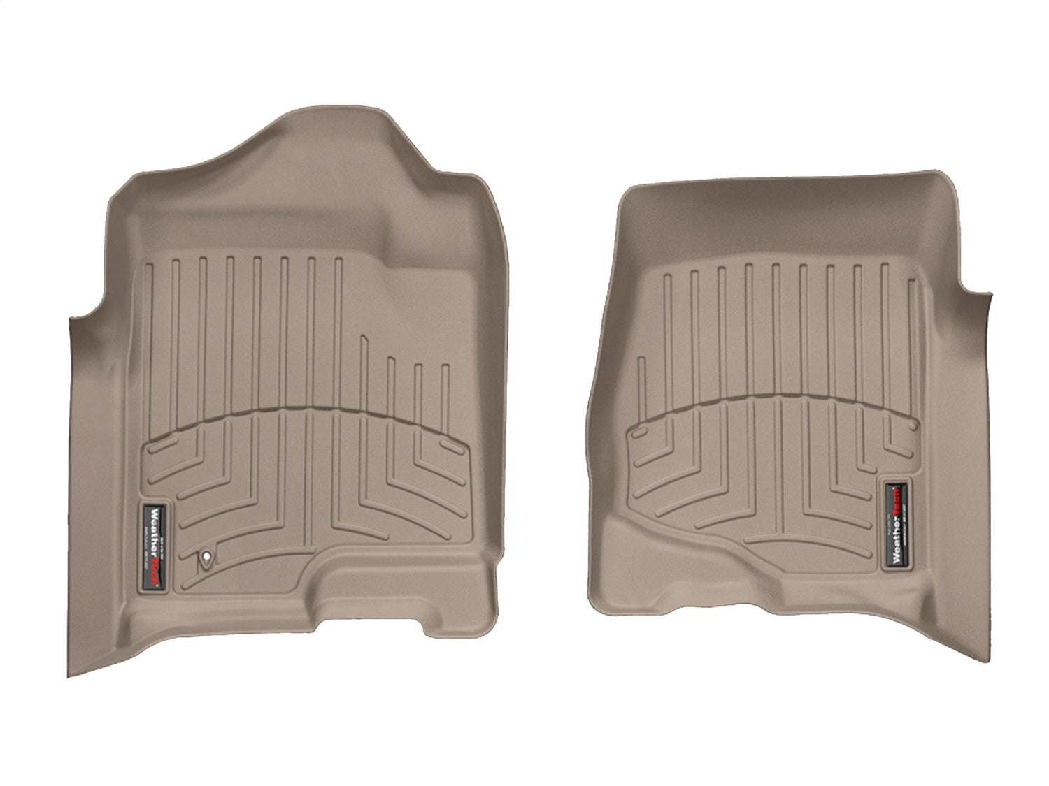 Weathertech - FloorLiner™ DigitalFit® Tan Front, Rear & Third Row Set 07-10 Chevrolet Suburban-1500 / 07-10 Chevrolet Su