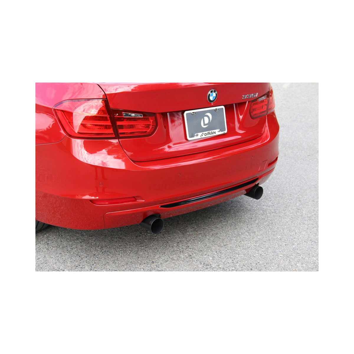 Dinan - Free Flow Axle-Back Exhaust - 2012-2016 BMW 335i/435i - D660-0045-BLK