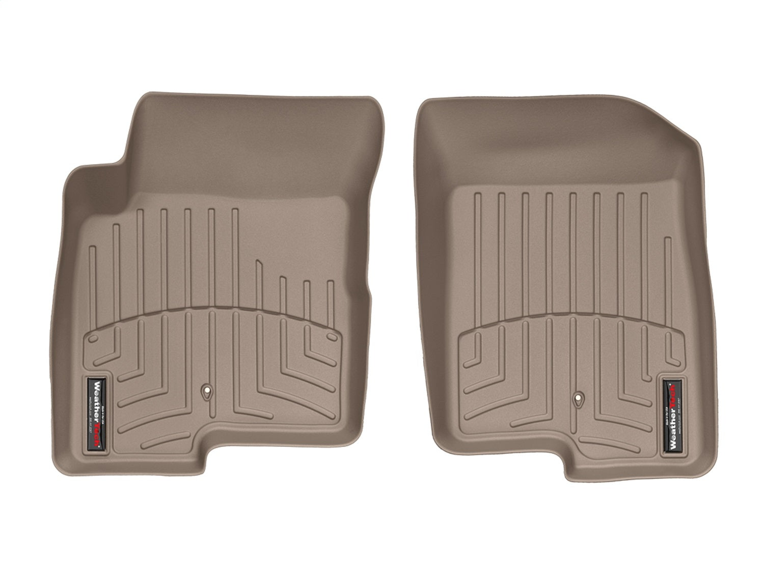 Weathertech - FloorLiner™ DigitalFit® - Tan Front 07-12 Dodge Caliber / 07-17 Jeep Compass / 07-17 Jeep Patriot - 450861