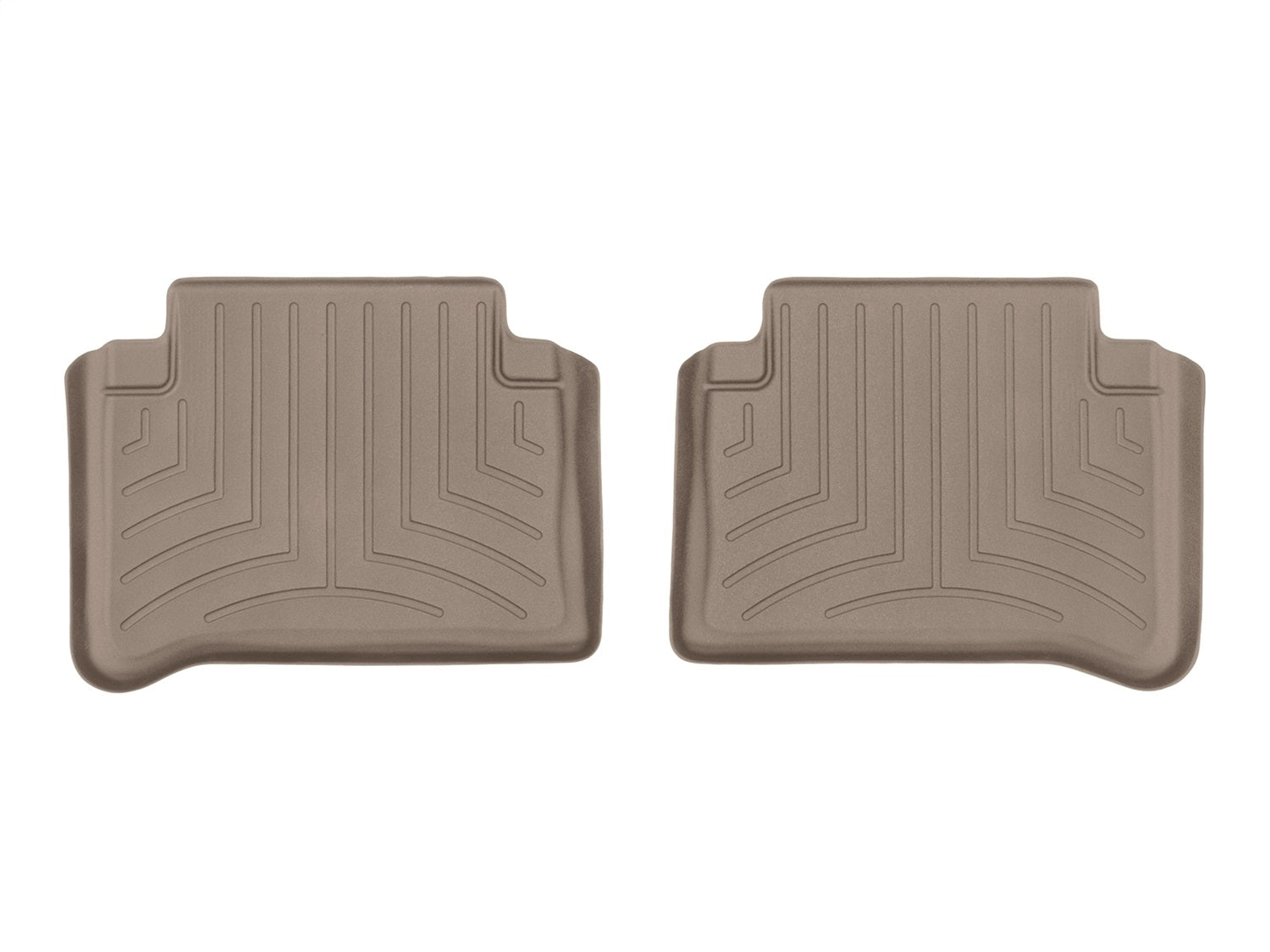 Weathertech - FloorLiner™ DigitalFit® - Tan Rear for CLS / CLS63-AMG / E-Class / E63-AMG - 450882