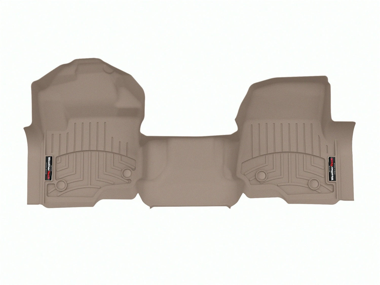 Weathertech - FloorLiner™ DigitalFit® - Tan Front 23-26 Ford F-250 / 23-26 Ford F-350 - 4510331