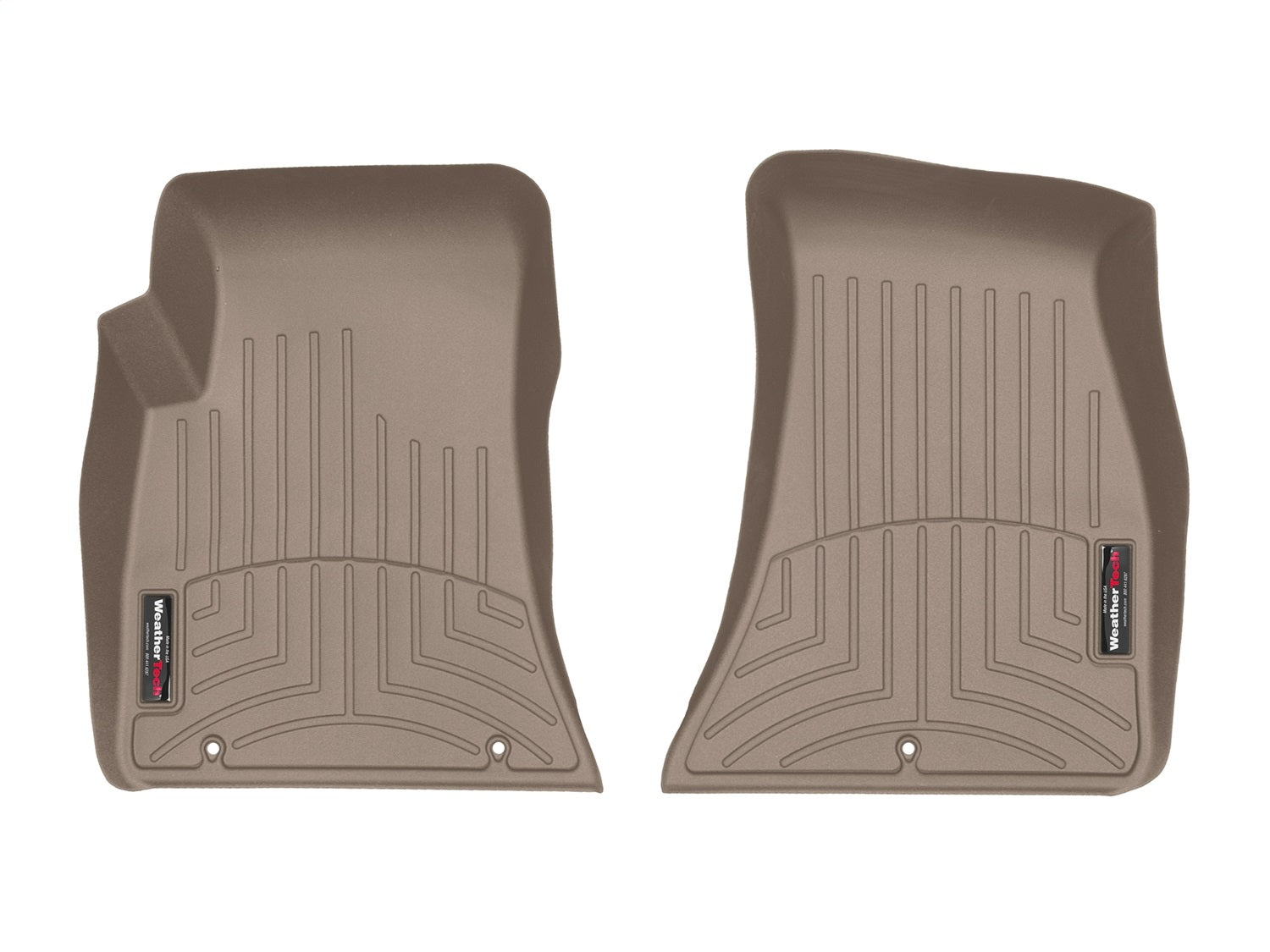 Weathertech - FloorLiner™ DigitalFit® Tan Front & Rear Set 15-23 Dodge Challenger - 4510491-453862