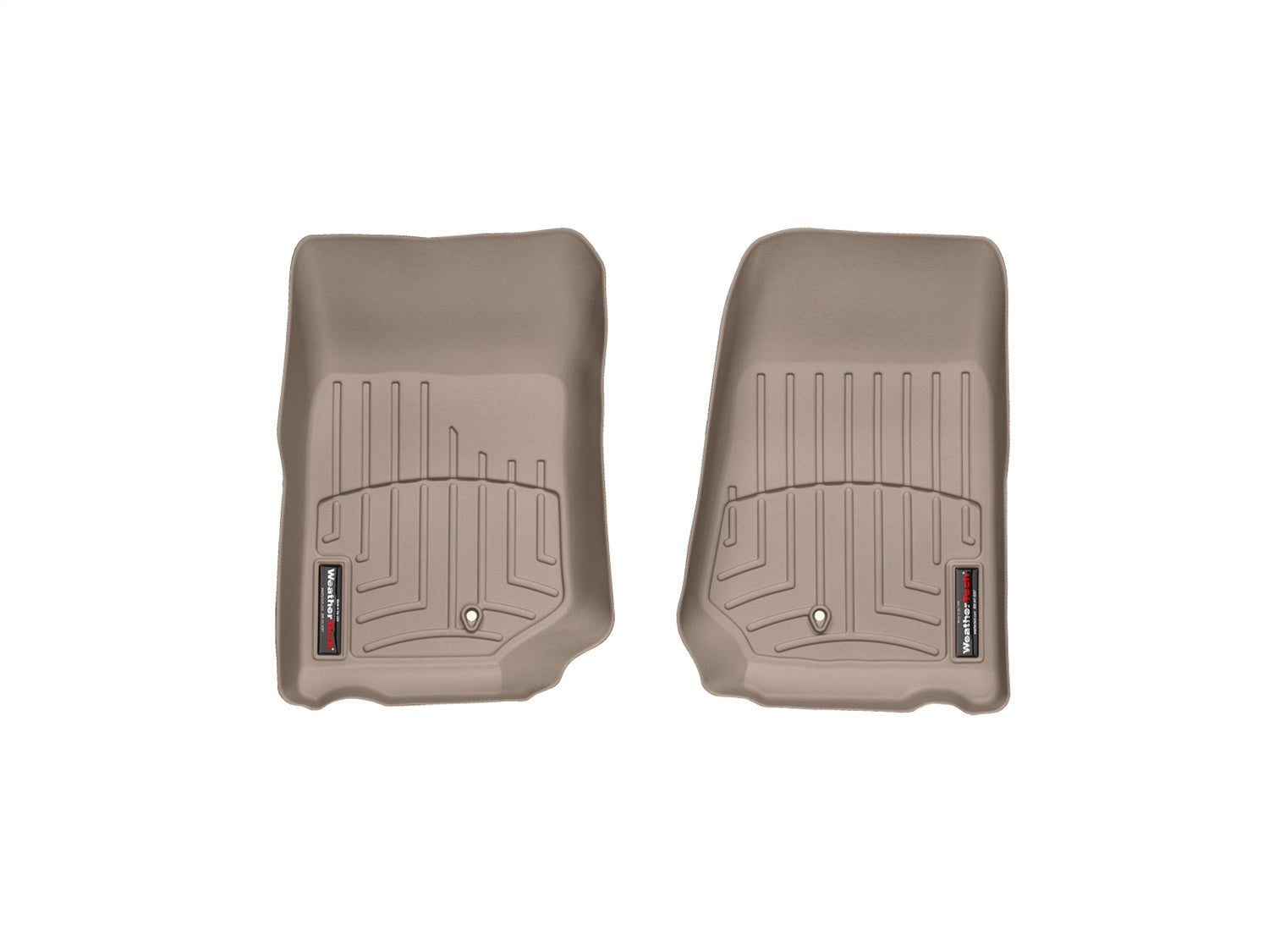 Weathertech - FloorLiner™ DigitalFit® - Tan Front 07-13 Jeep Wrangler - 451051