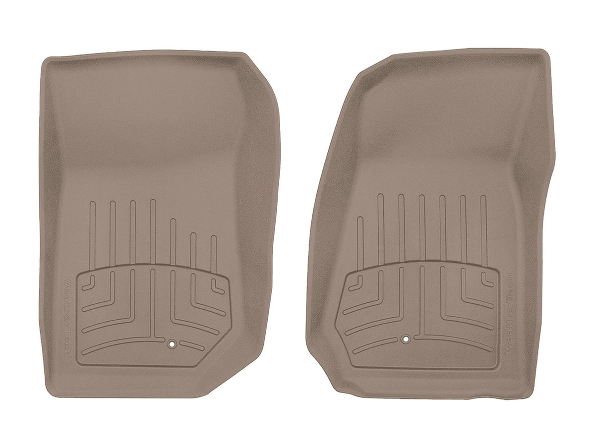 Weathertech - FloorLiner™ HP - Tan Front 07-13 Jeep Wrangler - 451051IM