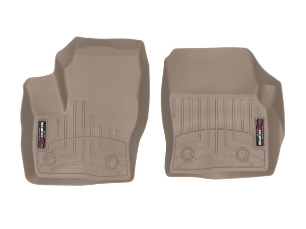 Weathertech - FloorLiner™ DigitalFit® Tan Front & Rear Set 17-19 Lincoln MKC - 4510521-454593