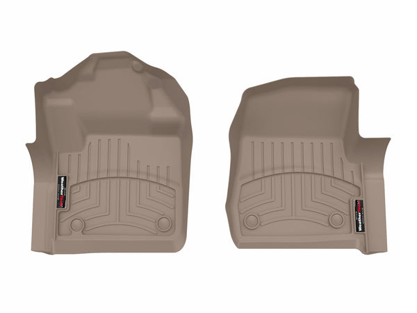 Weathertech - FloorLiner™ DigitalFit® - Tan Front 17-25 Ford F-250 / 17-25 Ford F-350 - 4510541