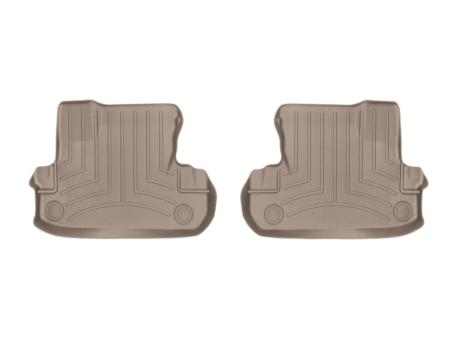 Weathertech - FloorLiner™ DigitalFit® - Tan Rear 15-21 Mercedes Benz S-Class / 15-21 Mercedes Benz S63-AMG / 15-20 Merce