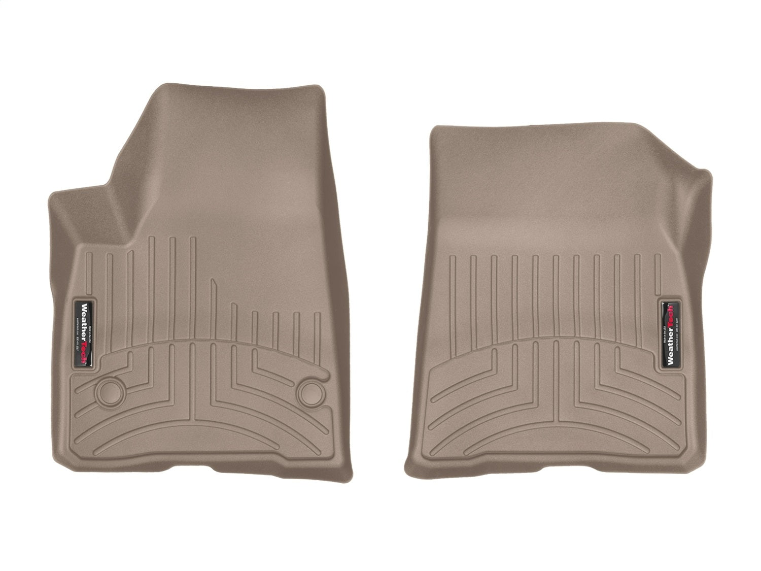 Weathertech - FloorLiner™ DigitalFit® Tan Front, Rear & Third Row Set 17-23 GMC Acadia - 451080-1-2-4