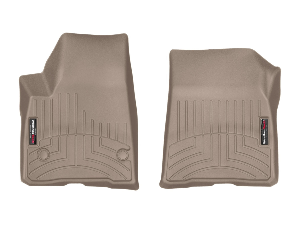 Weathertech - FloorLiner™ DigitalFit® Tan Front & Rear Set 19-26 Chevrolet Blazer / 17-23 GMC Acadia - 451080-1-2IM