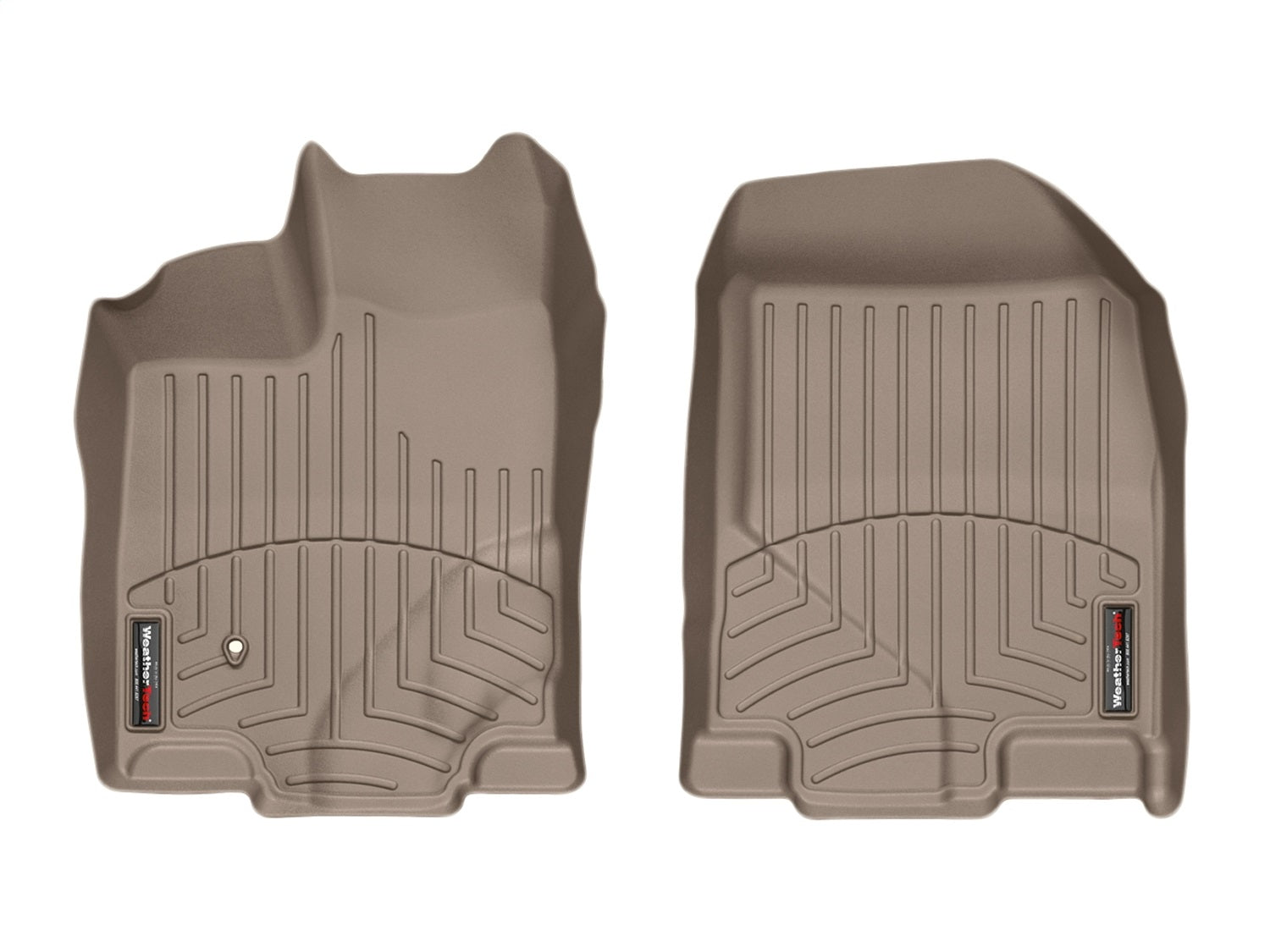 Weathertech - FloorLiner™ DigitalFit® - Tan Front 07-10 Ford Edge / 07-10 Lincoln MKX - 451101
