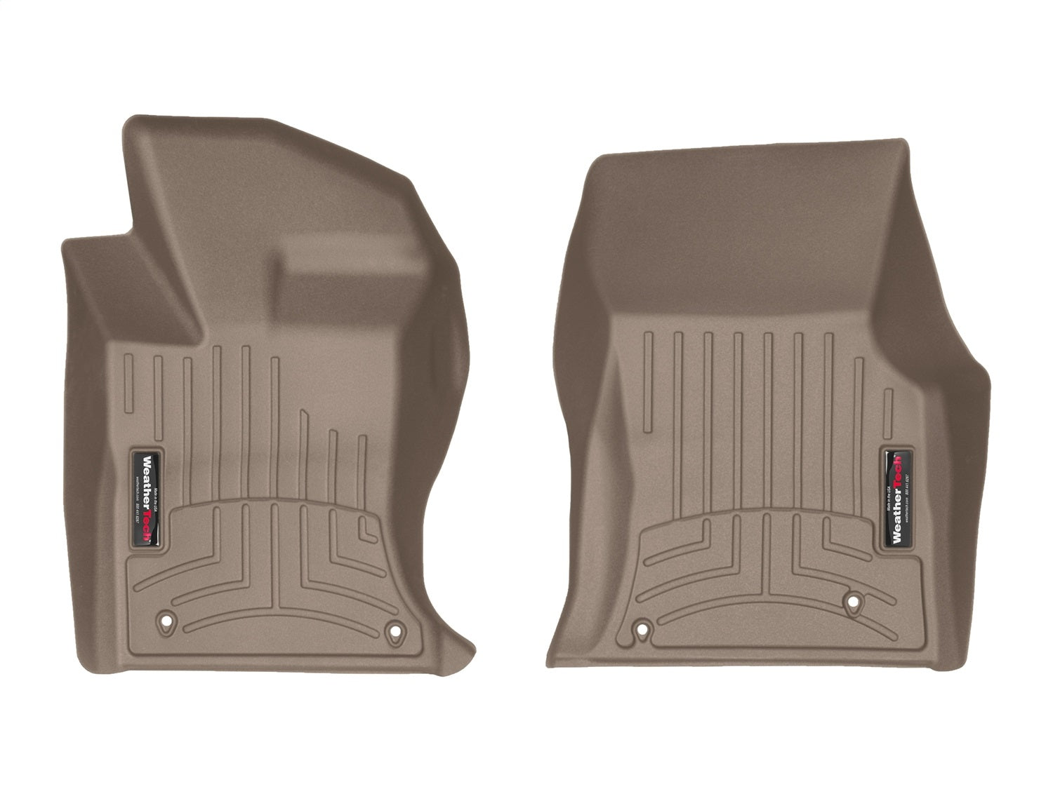 Weathertech - FloorLiner™ DigitalFit® - Tan Front 17-20 Jaguar XE / 16-24 Jaguar XF - 4511031