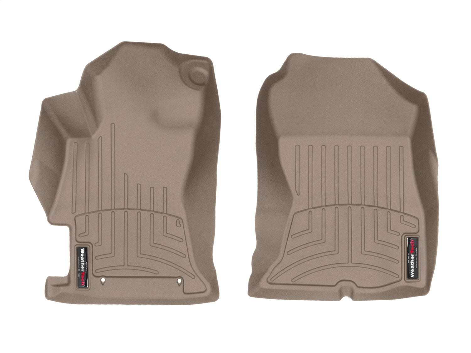 Weathertech - FloorLiner™ DigitalFit® - Tan Front 18-23 Subaru Crosstrek / 17-23 Subaru Impreza - 4511071