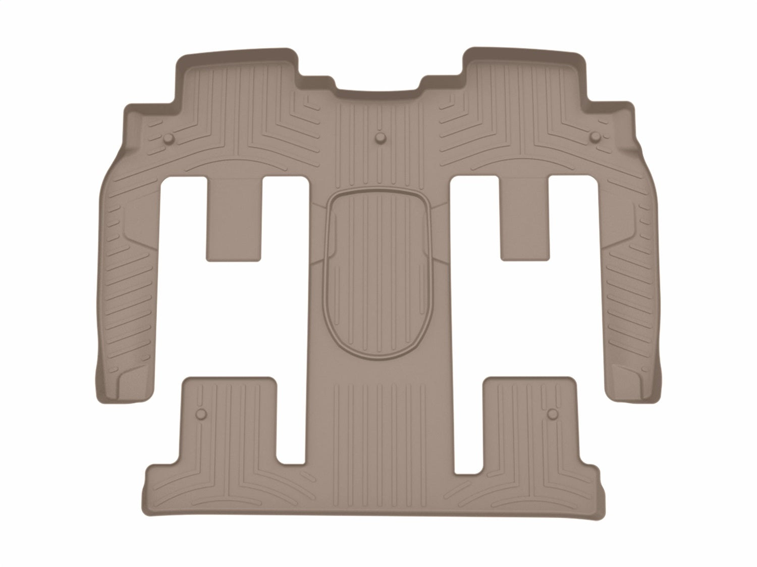 Weathertech - FloorLiner™ DigitalFit® - Tan Rear and Third Row for Acadia / Enclave / Outlook / Traverse - 451114