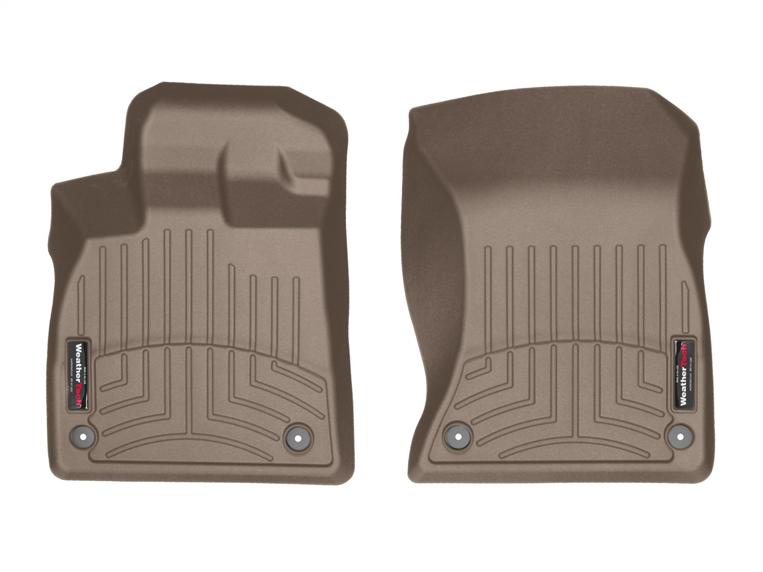 Weathertech - FloorLiner™ DigitalFit® Tan Set 25 Audi Q5 / 25 Audi SQ5 - 451146-1-4IM