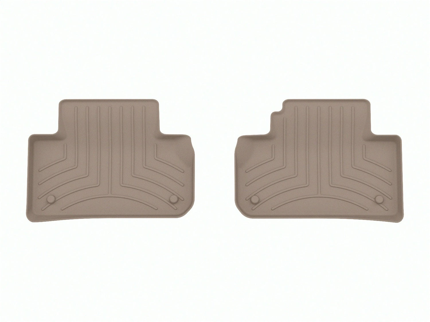 Weathertech - FloorLiner™ HP - Tan Rear 18-25 Audi Q5 / 18-25 Audi SQ5 - 4511462IM