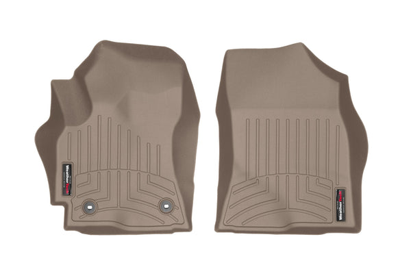 Weathertech - FloorLiner™ DigitalFit® Tan Front & Rear Set 17-19 Toyota Corolla - 4511641-455802