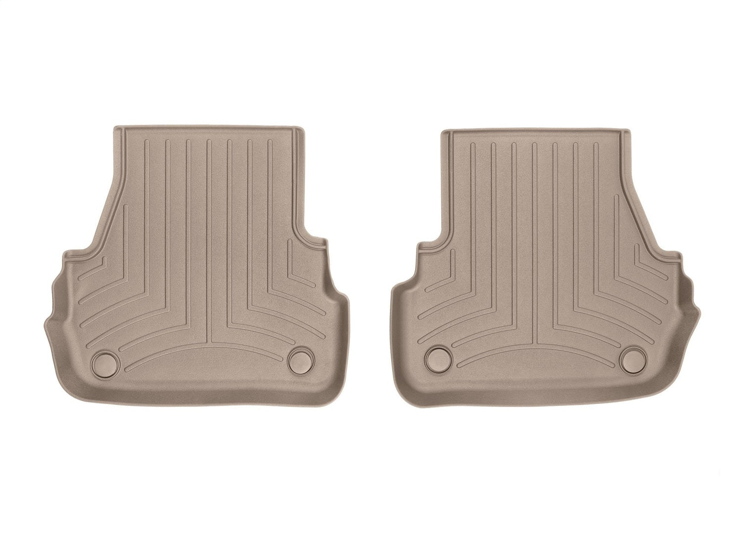 Weathertech - FloorLiner™ DigitalFit® - Tan Rear 98-04 Audi A6 / 03 Audi RS6 / 02-03 Audi S6 - 4511822