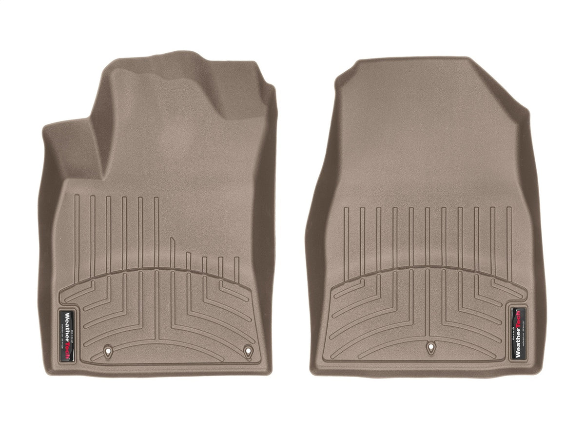 Weathertech - FloorLiner™ DigitalFit® Tan Front & Rear Set - 451201-1-2