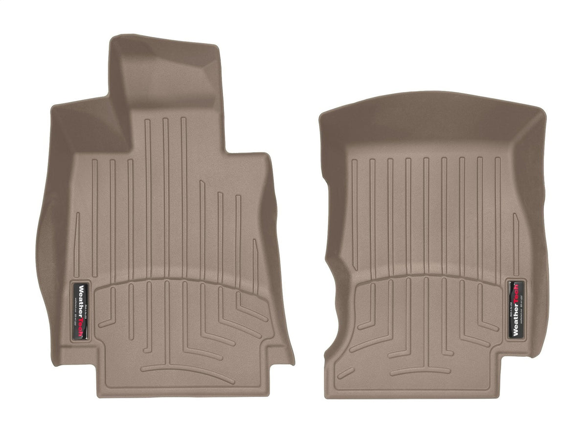 Weathertech - FloorLiner™ DigitalFit® Tan Front & Rear Set 17-24 Alfa Romeo Giulia - 4512091-4510462