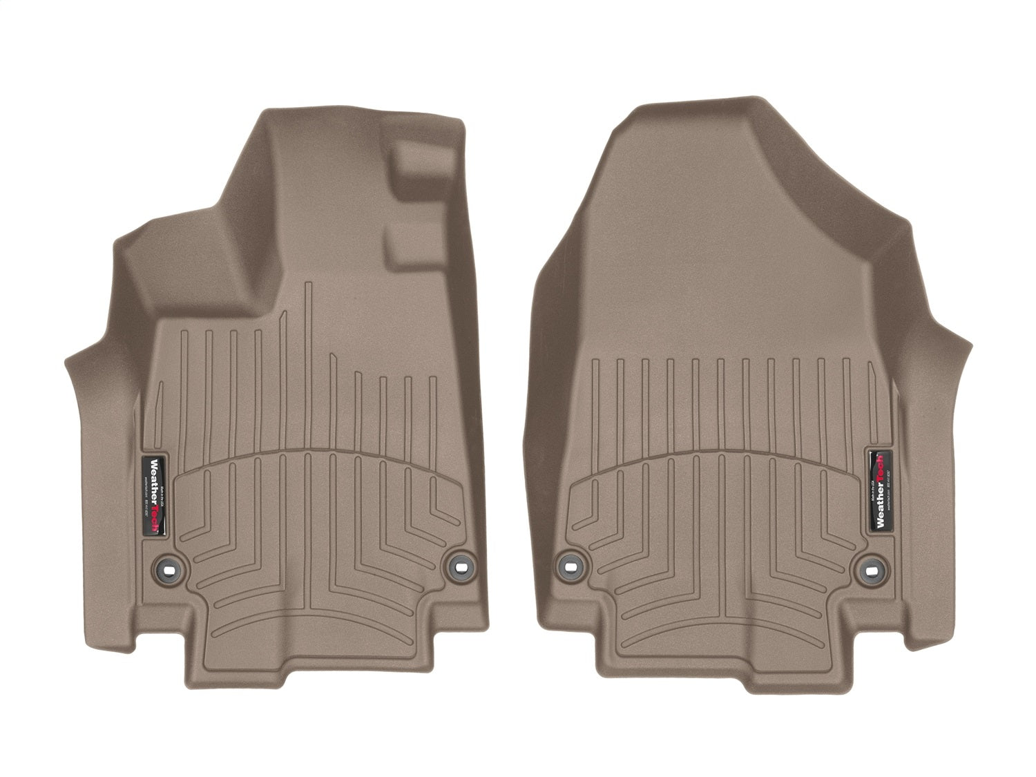 Weathertech - FloorLiner™ DigitalFit® Tan Front, Rear & Third Row Set 18-26 Honda Odyssey - 451218-1-2-3