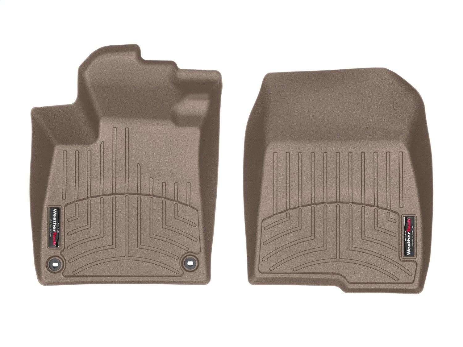 Weathertech - FloorLiner™ DigitalFit® - Tan Front 18-22 Honda Accord - 4512641