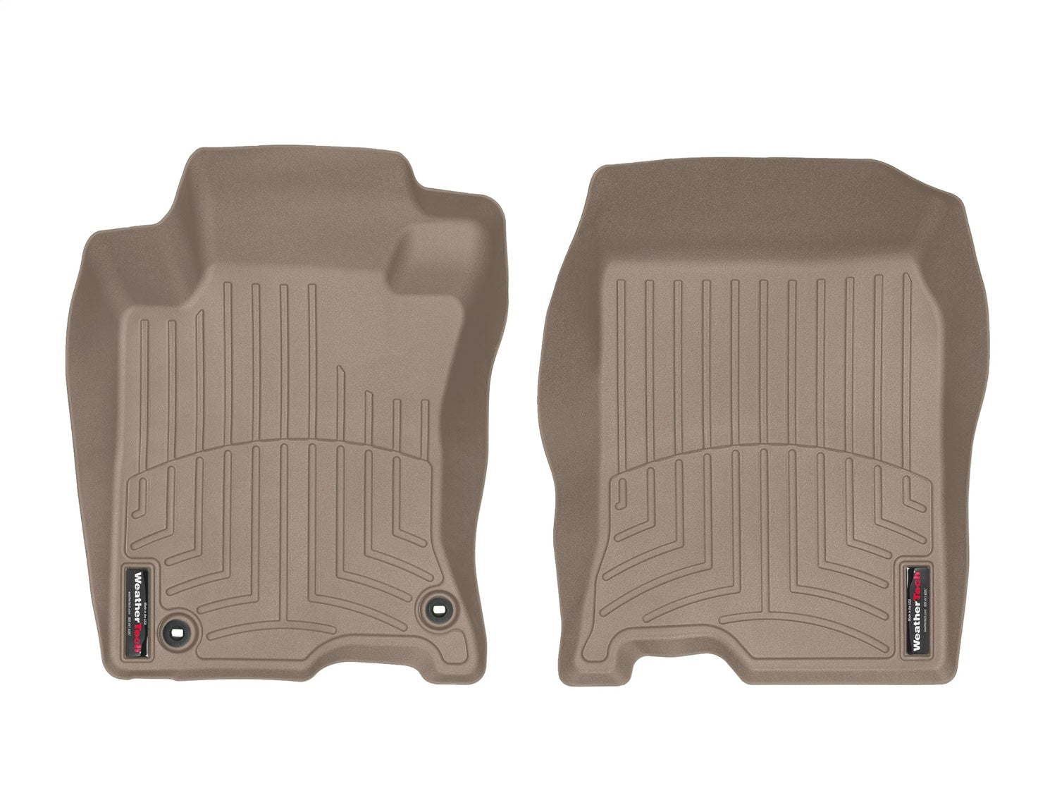 Weathertech - FloorLiner™ DigitalFit® - Tan Front 10-11 Honda Accord-Crosstour / 12-15 Honda Crosstour - 4512751
