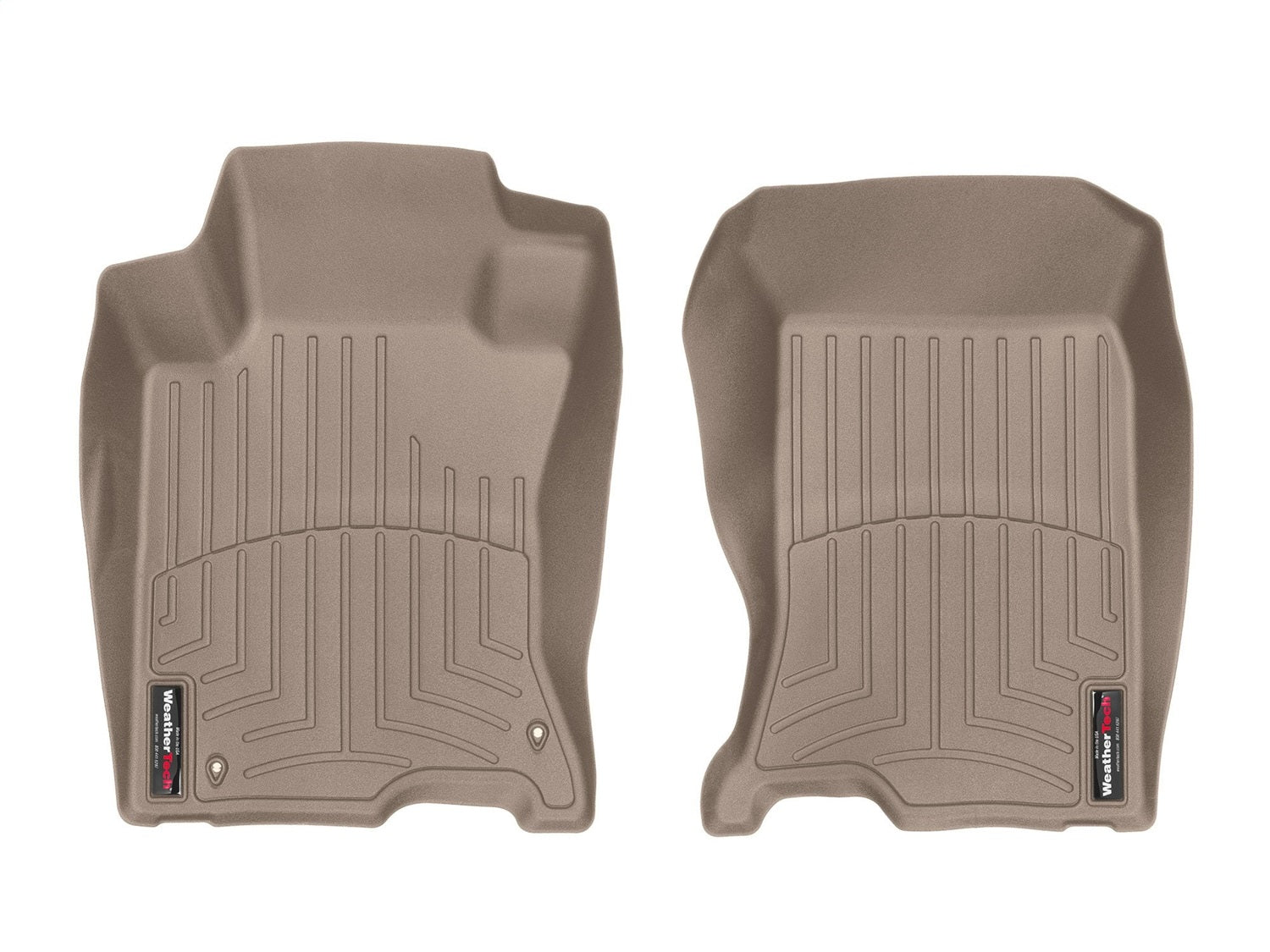 Weathertech - FloorLiner™ DigitalFit® - Tan Front 10-11 Honda Accord-Crosstour / 12-15 Honda Crosstour - 4512771